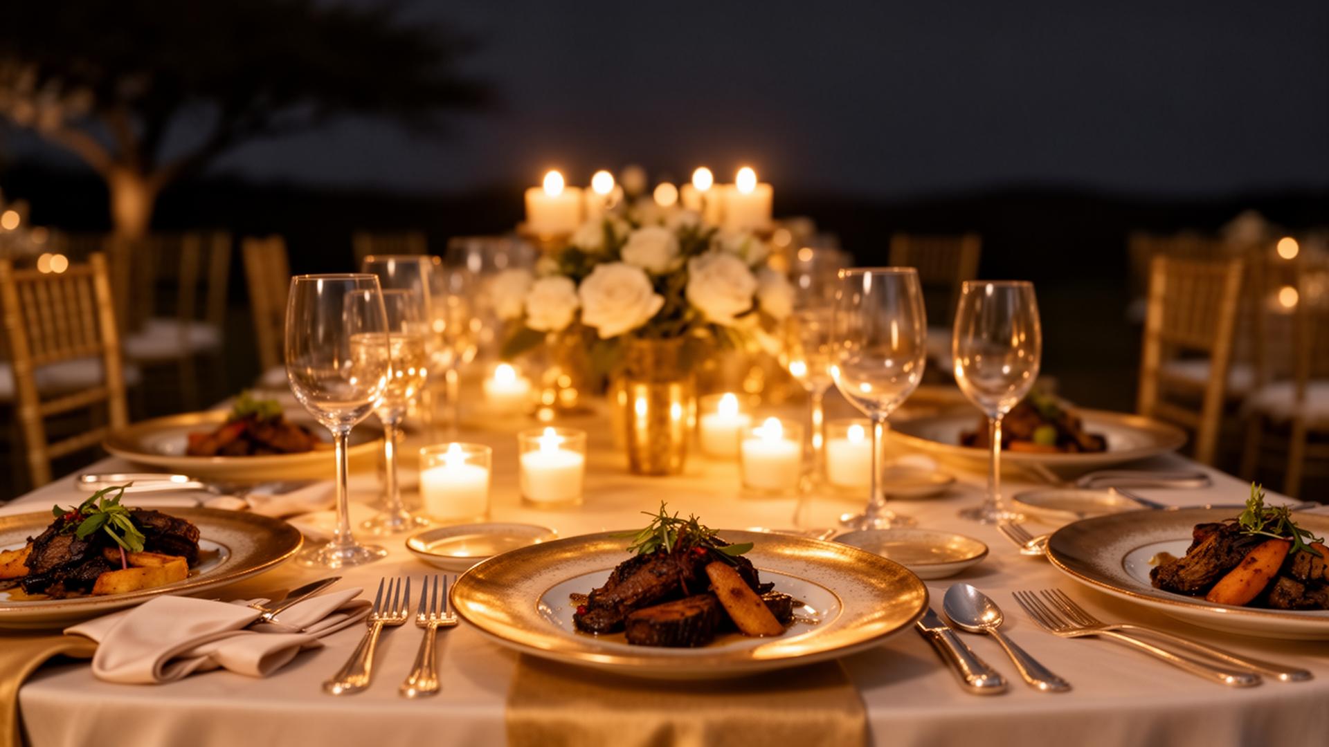 Luxury catered event in Kenya
